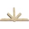 Ekena Millwork Kennewick Rough Sawn Timber Gable Bracket, Douglas Fir, 84"W x 56"H x 6"D x 6"F, 16/12 Pitch GBW084X56X0606KEN00RDF - alternate 3